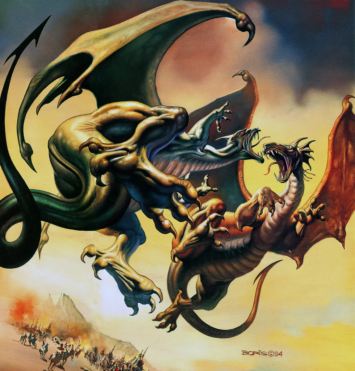 Dragons Fight